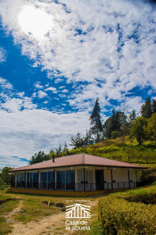 Hotel Campestre Casa De La Abuela La Capilla  Exteriör bild