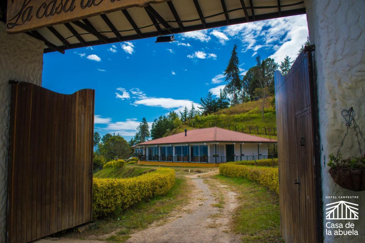 Hotel Campestre Casa De La Abuela La Capilla  Exteriör bild